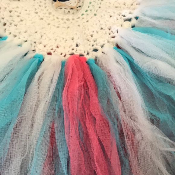 Handmade crochet top tutu dress - Picture 2 of 2